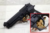 iGUN 5.56 裝飾子彈 魯班鎖 手槍 槍架 M9 M92 M9A1 GLOCK P99 M84 孔明鎖 生存遊戲