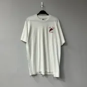 得體選物 // 古著 Fruit Of The Loom IOWA STATE 刺繡 短袖Tee 水果牌 白色 XL號