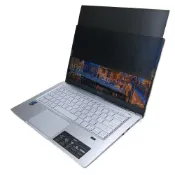 (店+)【Ezstick】ACER SWIFT X SFX14-41G 防窺片｜檔片式固定設計｜防藍光/防眩光｜左右或四向視角選擇｜180度/左右防窺