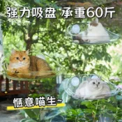 貓窩四季通用貓吊床窗戶吸盤太空艙貓咪睡窩秋韆寵物沙髮吊籃用品 BMGO