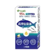 【友GO健康】高單位魚油95%Omega3 EPA + DHA + DPAX1盒共30顆(高濃度挪威魚油/小型鯷魚來源)