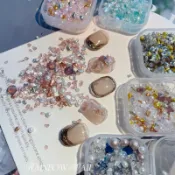 Rainbow Nail 月光寶盒 堆鑽 美甲水晶石 琉璃石 碎礦石