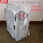 臺中💯陳家老店💯無塵包 工具包 韓版透明雙肩包韓版全PVC無塵包大號18寸帶掛鉤肩帶耐磨工具包0/超低價