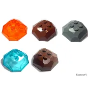 二手樂高 LEGO 岩石 頂部 石頭 大石頭 透明橘 深灰 紅棕 透明藍 30293 28686 42284 53527
