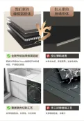 捕夢屋 公司貨免運 附發票 可訂蜂窩鋁大板人造石英石臺面組合帶搓衣板滾筒洗衣機一體柜陽臺-快速出貨