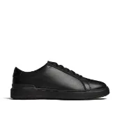 【Clarks】男鞋 Courtlite City 簡約時尚綁帶休閒鞋 板鞋(CLM85242C)