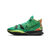 (店+)【NIKE 耐吉】CQ9327-300 Nike Kyrie 7 EP Ky-D 氣象員 減震防滑耐磨包裹性支撐 中幫 實戰籃球鞋 男女同款 黑綠 國內版 nike男鞋 男運動鞋 nike女鞋 運動鞋女 休閒鞋