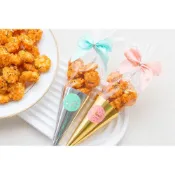 (店+)婚禮小物 閃爆婚禮 海苔仙貝酥甜筒  二次進場禮 迎賓禮 位上禮 送客禮 g3643 