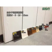 ®網建行®【高分子塑膠踢腳板】修飾牆角 牆角板 (黑色 胡桃 柚木 紅木 山毛 等十種顏色) 寬10cm~每支140元