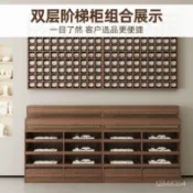 ✅免運 開發票✨實木飾品櫃中島臺展示桌耳環格子櫃項鏈架上墻陳列架展示臺中島櫃收納餐櫃 吧臺餐桌  中島桌 流理臺 邊桌