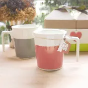 (台灣鶯歌精製) P+L Lifestyle 親親馬克杯對杯禮物組 - 飲系列 - 覆盆莓&藍莓霜 - 360ml