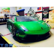 *TSR*極速模型 Lamborghini 藍寶堅尼 小牛 195mm 透明車殼 LP560-4 遙控甩尾車/平跑車