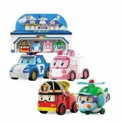 馨兒美嬰童館 POLI 波力 ROI迷你模型車-救援小隊4入組(8809316337600) 439元