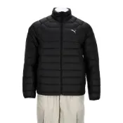 Puma 基本系列 PackLITE 男款 黑色 亞規 立領 可摺收 羽絨 保暖 外套 69346201
