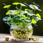 🌱現貨【銅錢草種子】（250粒）四季種植 土培水培綠植桌面陽台盆栽金錢草招財旺宅魚缸造景四季種植旺風水除甲醛馬蹄金種子