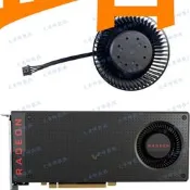 現貨！amd radeon rx580 570 480 470 470d公版顯卡風扇plb06625b12hh