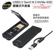 【良興購物網】伽利略 USB3.2 Gen2 M.2 NVMe SSD 翻蓋式外接盒