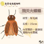 飛天大蟑螂 貓玩具 寵物玩具 響片玩具 貓薄荷