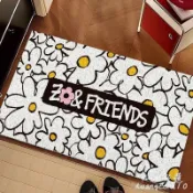 ⚡️🇹🇼出貨限時下殺【ZOA地墊🐈‍⬛】絲圈地墊 ZOA貓地墊 大門地墊 玄關地墊 刮泥地墊 可愛地墊 腳踏墊 防塵地墊