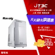 JT3C Mavoly 松聖 葡萄柚 U3*2/U2*2/1大2小/上置POW/麥克風孔/耳機孔/360mm*175mm*355mm(長寬高)/顯長320mm/白 電腦機殼