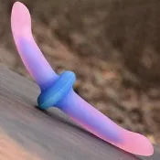 【可開發票】棒les拉拉雙頭龍女兩用同性戀情趣性用品小大號迷妳反攻玩具