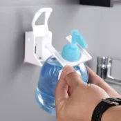 【超值尖貨】洗髮精掛架 無痕掛架 洗手乳架 沐浴乳瓶掛架 創新多功能掛壁沐浴露擠壓器洗手液上牆酒店洗手液置物架電