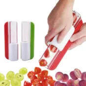 1Pcs Multifunction Plastics Fruit Slicer Cutter Tomato Grape
