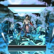 APEX-TOYS原神魈護法夜叉LED防塵展示盒高品質