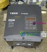 [支援急件]二手拆TECO臺安變頻器7.5KW N310-4010-S3X 7.5KW 10HP  380V三相 外觀