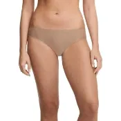 【Chantelle 仙黛爾】Soft Stretch.涼感透氣低腰三角無痕女內褲 太妃拿鐵.26430_02T(超強彈力包覆)