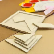 現貨🌈DIY木製七巧板 益智積木 智力拼圖 拼板 幼兒園 小學生 兒童 益智玩具 親子遊戲