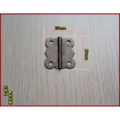 【木頭人】仿古蝴蝶合頁 箱子 鉸鍊 珠寶盒 木盒 古銅色 DIY