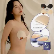 【NuBra 絕世好波 ｜Seamless無痕鋼圈+收納盒組】 隱形內衣 鋼圈托高集中  收納防塵 旅行渡假組