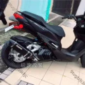 台灣五金ぶ  摩托車山葉FORCE155 SMAX155 175NVX Aerox155前段全段排氣管