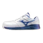 Mizuno 美津濃【授權經銷】男款防護鞋 LSⅡ 白藍 大阪世博限定款 魔鬼氈 寬楦輕量 F1GA256601