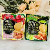 日韓小潼 日本 七尾製果 法蘭酥 福岡草莓/香草風味/福岡八女抹茶/宮崎芒果 四種口味可選 法蘭酥夾心餅｜全店$299 全家取貨免運｜滿額折500｜APP下單最高賺19%點數⚡