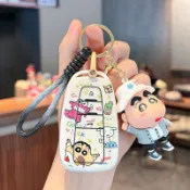 免運【蠟筆小新】TOYOTA 鑰匙套 ALTIS RAV4 CROSS Prius 遙控器 tpu鑰匙殻 鑰匙套 豐田
