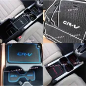 HONDA CRV 3代 4代 5.5代 6代 防滑墊 水杯墊 止滑墊 門槽墊 手套箱墊 扶手箱墊 置物墊 扶手 避光墊