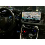 豐田 5代RAV4 專用12.3吋QLED螢幕安卓機 8核心 聲控導航 網路電視 CarPlay台灣公司貨