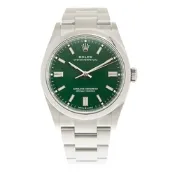 ROLEX 勞力士 126000 Oyster Perpetual蠔式經典多色彩綠面x 36mm