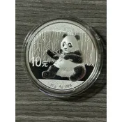 2017 年版中國熊貓紀念銀幣30克999銀