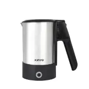 【KINYO】0.6L 雙電壓旅行快煮壼電熱壺  熱水壺 煮水壺 電茶壺 (304不鏽鋼 ASHP90)