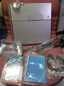 稀有品像優 網拍唯一 PS4 勇者鬥惡龍 金屬史萊姆銀色限定版主機 CUH-1107A 500G 系統13.02