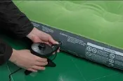 充氣機兩用(附3種氣嘴)110V標準插頭/充氣泵.床/幫浦/氣墊船/電動打氣機.筒/游泳池/玩具/強力電