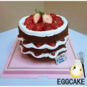 【艾格創意蛋糕】 ★宅配 ★冬季限定草莓小可愛★ ★  奶油蛋糕 生日蛋糕 造型蛋糕  草莓蛋糕  水果蛋糕 冬季蛋糕