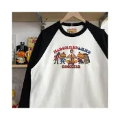 (店+)麥當勞漢堡神偷美式複古日系純棉重磅圓領上衣