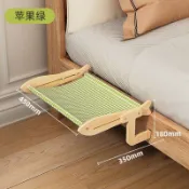寵物 貓掛牀窗戶懸掛式牀邊貓窩吊牀窗臺陽臺曬太陽貓咪掛窩貓架子寵物 出貨 貓咪吊床 貓咪窗戶平台 貓窗台 貓窗戶吊床