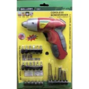 《專營電子材料》全新 07-435 舍樂力 Sellery 充電 起子機 4.8V 電動 電鑽 DIY S07-435