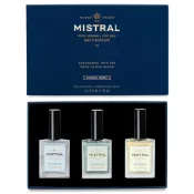 Mistral 菁英男士 小香水禮盒（男性男生香精香氛 迷你隨身男香 男香水 男用男人古龍水 木質調 古龍香水 淡香精