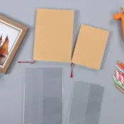 批發價🎇muji無印單行本a5書衣文庫本a6書皮pvc透明防水高清包書皮套